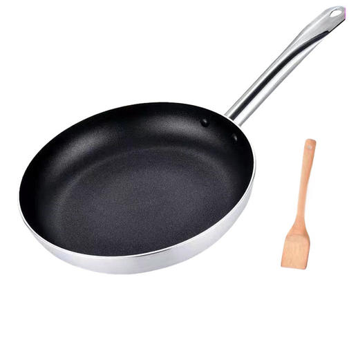 Ekologiczna, nieprzywierająca okrągła patelnia z nieprzywierającym logo i pokrywką Ekologiczna, nieprzywierająca okrągła patelnia z nieprzywierającym logo i pokrywką