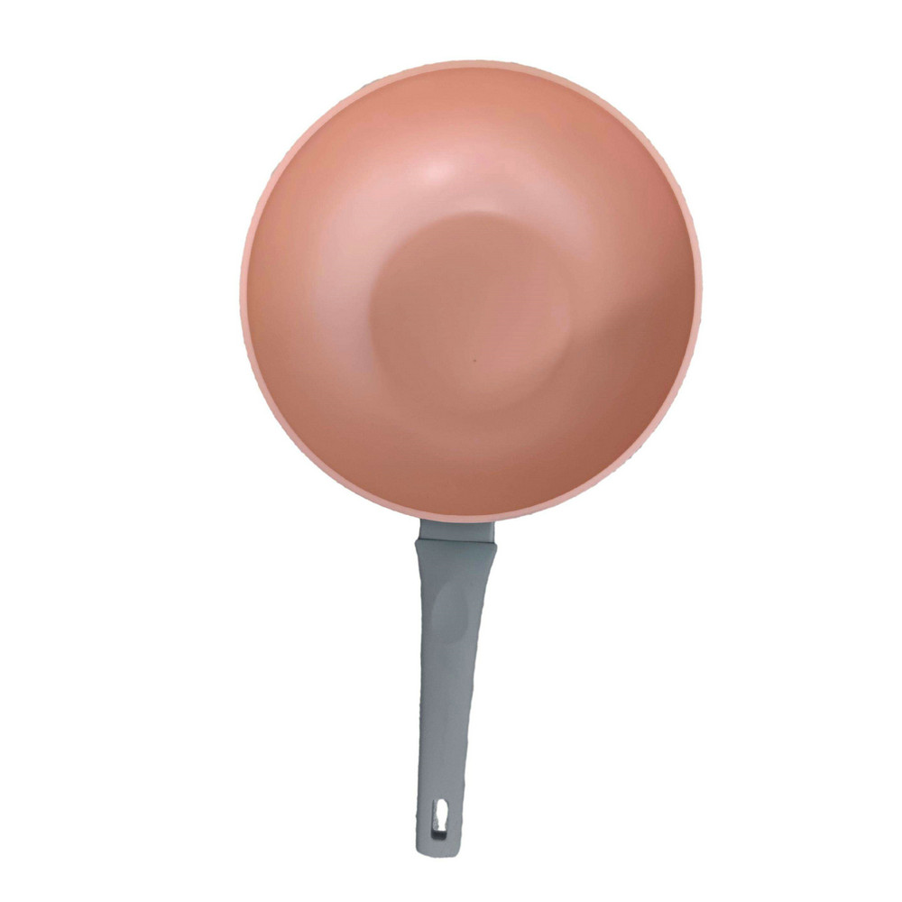 Naczynia do gotowania Głęboka patelnia z nieprzywierającą aluminiową patelnią do smażenia ze szklaną pokrywką