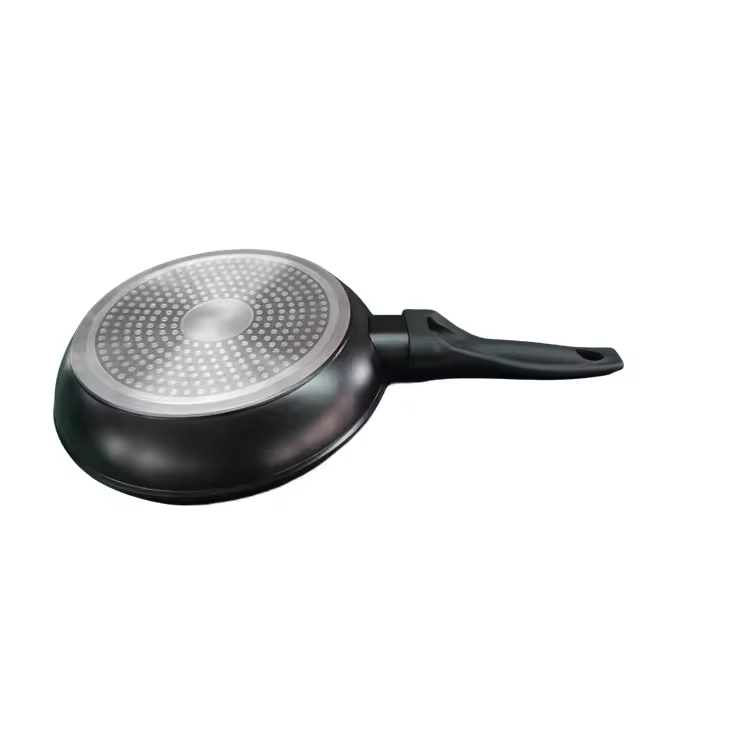 Niestandardowe logo rynku europejskiego w USA. Nieprzywierająca patelnia z odlewu aluminiowego