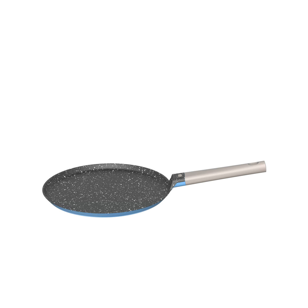 Leerpan Nature Serie 28cm Nonstick powłoka marmurowa odlew aluminiowy patelnia do pizzy patelnia do naleśników patelnia do naleśników z nieprzywierającą rączką bakelitową