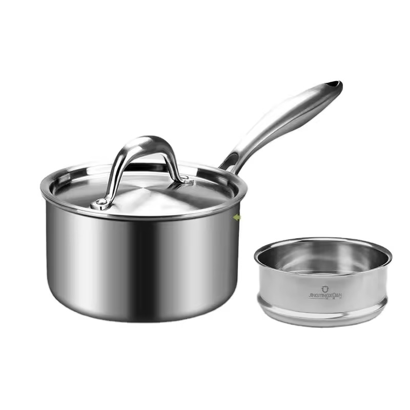 Mały suplement diety dla dzieci Nieprzywierający makaron do gotowania Makaron błyskawiczny Gorący domowy garnek z gotowanym mlekiem