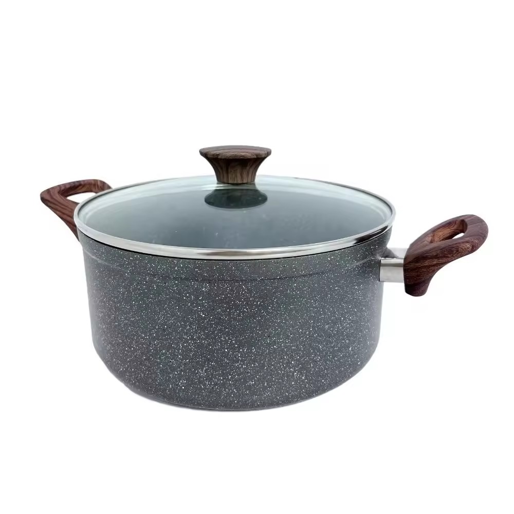 Dobra cena Zestaw akcesoriów kuchennych z kutego aluminium Nonstick Zestaw naczyń kuchennych Zestaw garnków Zestaw naczyń kuchennych